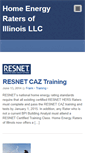 Mobile Screenshot of energyefficientillinois.com